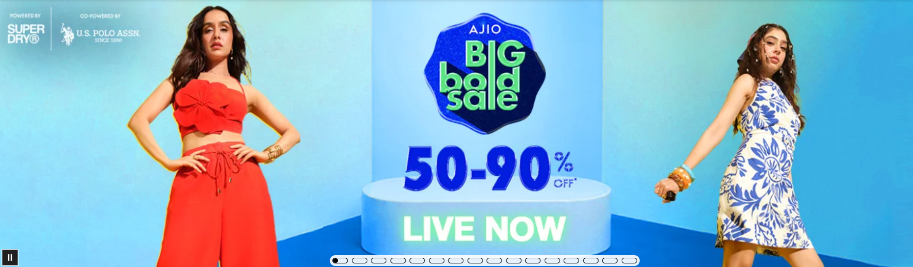 Ajio Big Bold Sale 😍