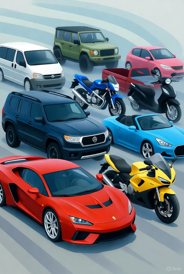 Car and MotorBikes