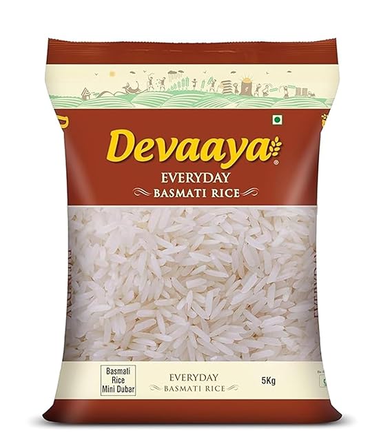 Devaaya Everyday basmati Rice, 5Kg